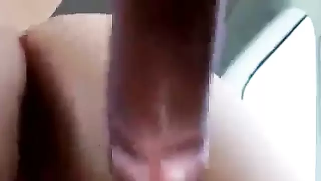 A Kazakh girl gets aroused by her friend's long penis