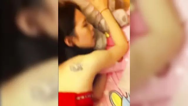 Tattooed Kazakh woman gets her hairy pussy pounded